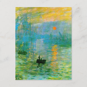Monet Impressionism Sunrise Invitations