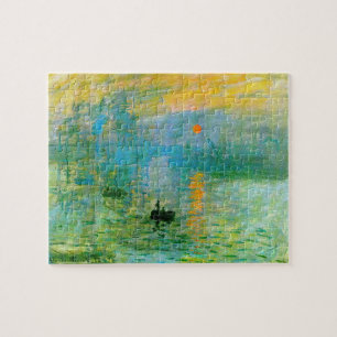 Monet Impressionism Sunrise Puzzle