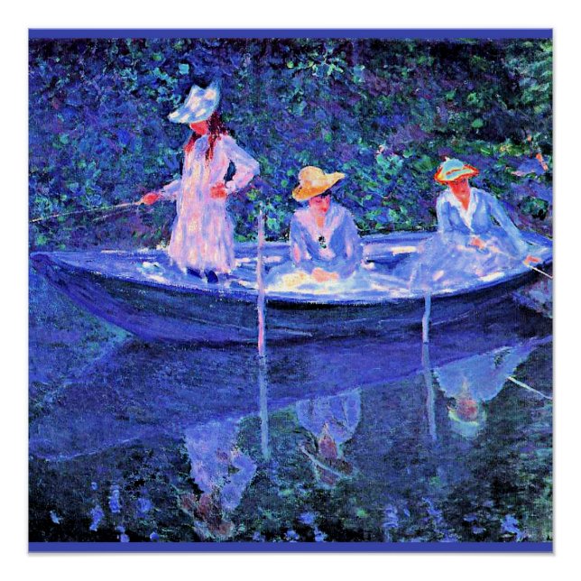 Monet - In the Norvegienne Poster (Front)