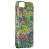 Monet Iris Garden at Giverny iPhone Case (Back/Right)