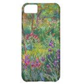 Monet Iris Garden at Giverny iPhone Case (Back)