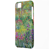 Monet Iris Garden at Giverny iPhone Case (Back Left)