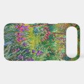 Monet Iris Garden at Giverny iPhone Case (Back (Horizontal))