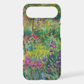 Monet Iris Garden at Giverny iPhone Case (Back)