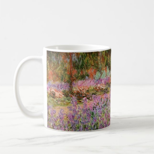 Monet - Irises in Monet's Garden Mug (Left)