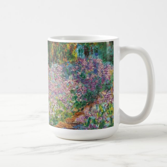 Monet Irises Mug (Right)