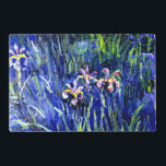 Monet - Irises Placemat<br><div class="desc">Claude Monet painting, Irises</div>