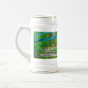 Monet Japanese Bridge and Water Lilies Beer Stein