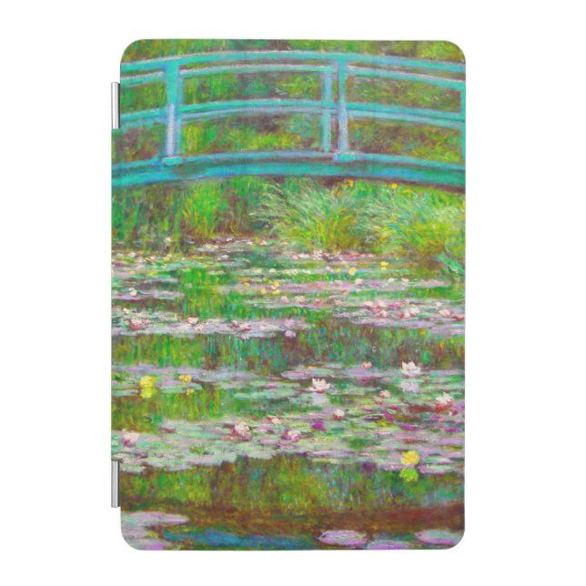 Monet Japanese Bridge and Water Lilies iPad Mini Cover (Front)