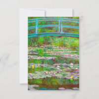Monet Japanese Bridge and Water Lilies