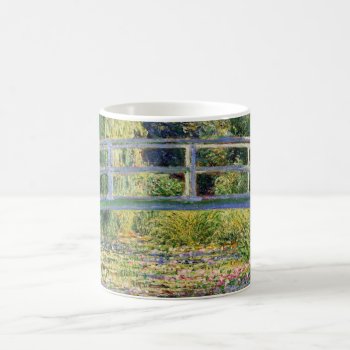 Monet Japanese Bridge With Water Lilies Mug by VintageSpot at Zazzle