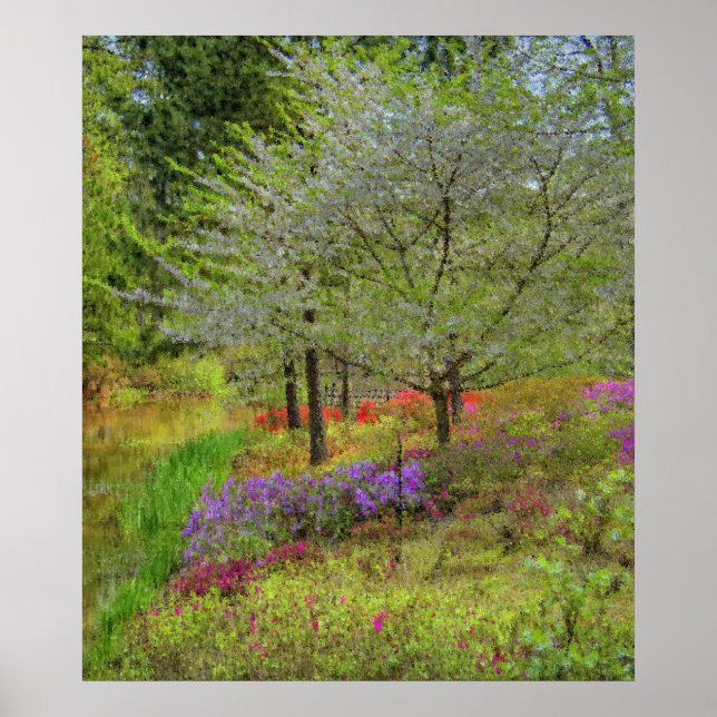 Monet Landscape Poster (Front)