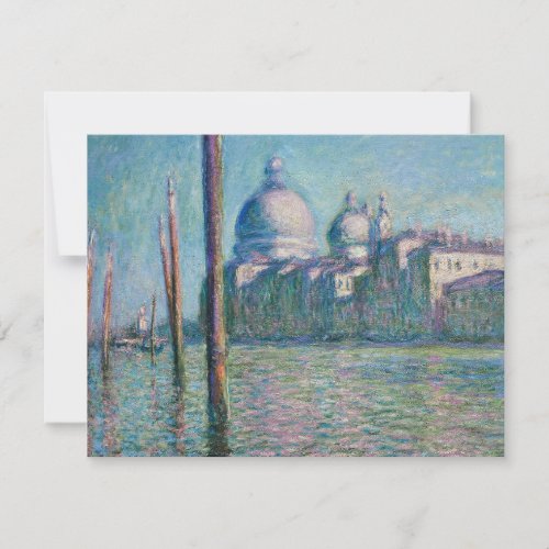 Monet _ Le Grand Canal Note Card