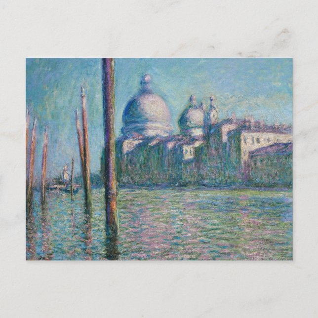 Monet - Le Grand Canal Postcard (Front)
