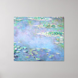 Monet Les Nympheas Water Lilies Fine Art Canvas Print