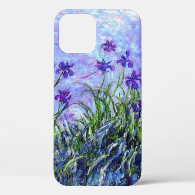 Monet Lilac Irises Case-Mate iPhone Case (Back)
