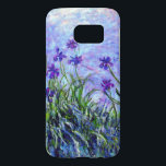 Monet Lilac Irises Samsung Galaxy S7 Case<br><div class="desc">Samsung Galaxy S7 Case featuring Claude Monet’s oil paining Lilac Irises (1914-1917). Beautiful purple flowers in a sea of green. Serene nature landscape. A great Monet gift for fans of impressionism and French art.</div>