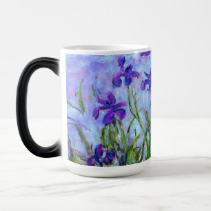 Monet Lilac Irises Color Morph Mug