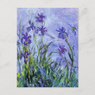 Monet Lilac Irises Invitations