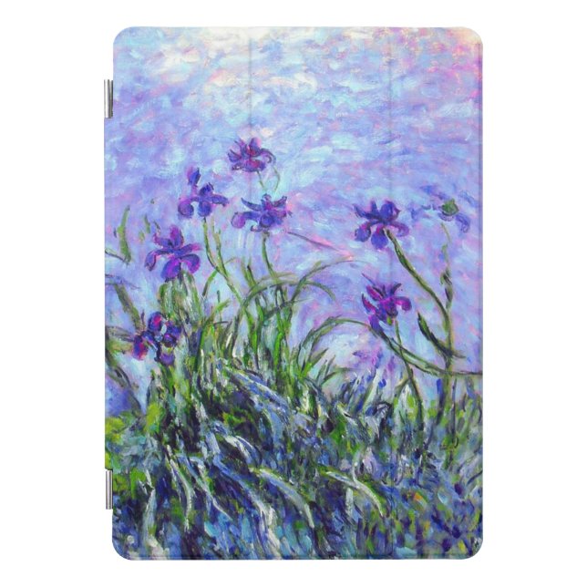 Monet Lilac Irises iPad Pro Cover (Front)