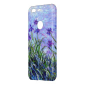 Monet Lilac Irises Uncommon Google Pixel Case (Back/Left)