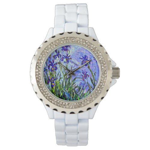 Monet _ Lilac Irises Watch