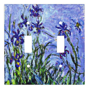 Monet - Lilacs, famous painting Light Switch Cover