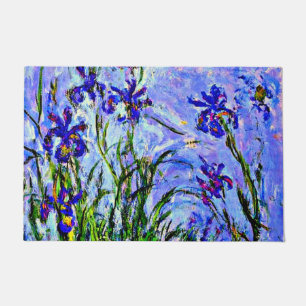 Monet - Lilacs Irises, Doormat