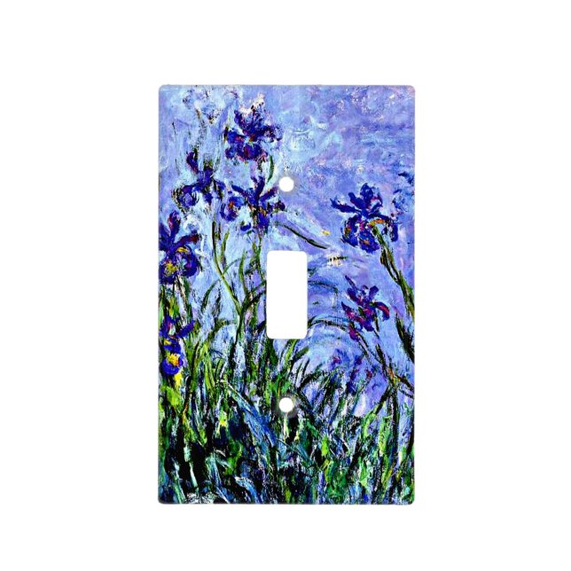 Monet - Lilacs Light Switch Cover (Front)