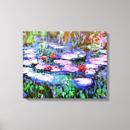 Monet - Los Nenufares (waterlilies), Canvas Print