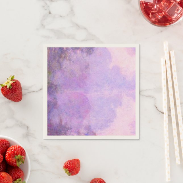 Monet - Misty Morning on the Seine Napkins (Insitu)