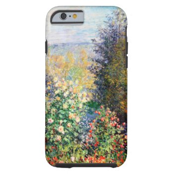 Monet Montegron Garden Tough Iphone 6 Case by designdivastuff at Zazzle