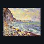 Monet - Morning at the Sea Postcard<br><div class="desc">Morning at the Sea,  fine art painting by Claude Monet</div>