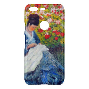 Monet Mother and Child in Garden Uncommon Google Pixel Case