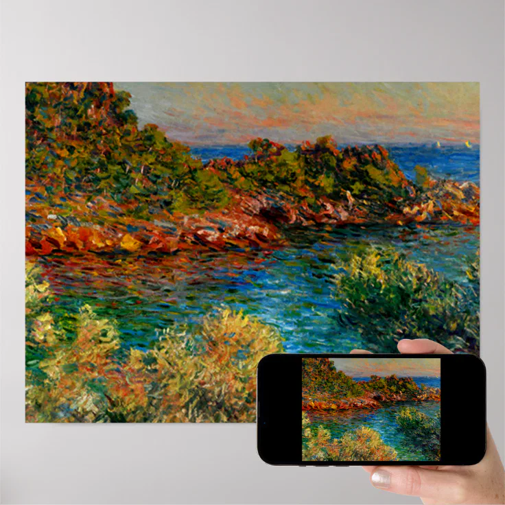 Monet - Near Monte Carlo Poster | Zazzle