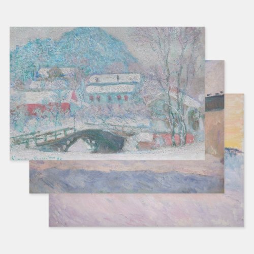 Monet _ Norway Masterpieces Selection Wrapping Paper Sheets