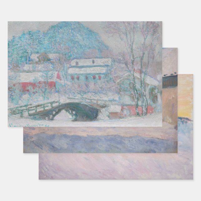 Monet - Norway Masterpieces Selection Wrapping Paper Sheets (Set)
