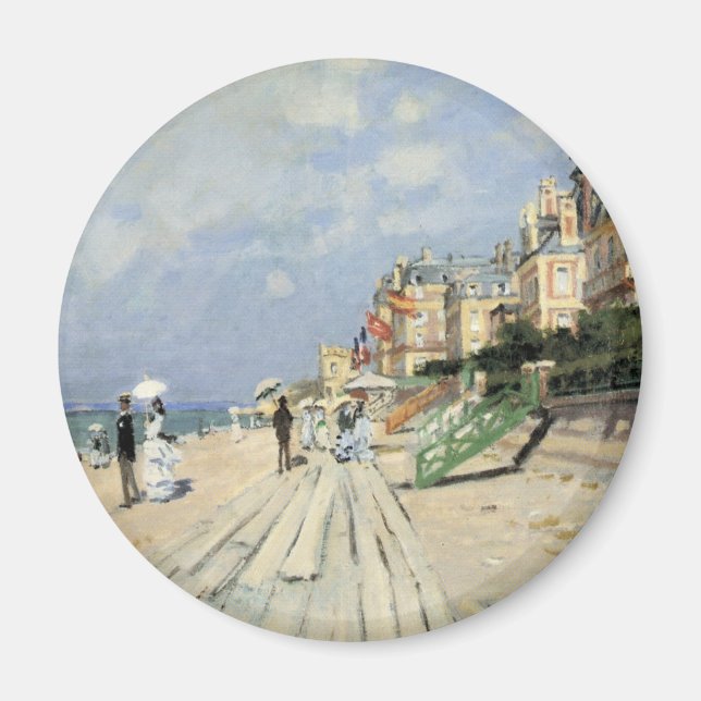 Monet Painting Magnet (Front)