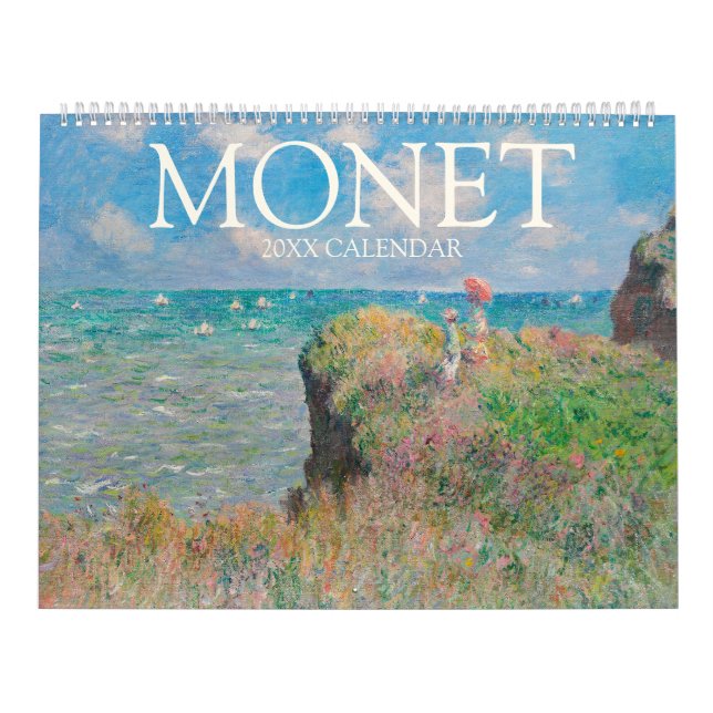 Monet Paintings Collection 2024 Calendar (Cover)