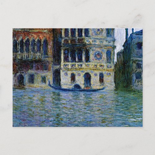 Monet _ Palazzo Dario Postcard