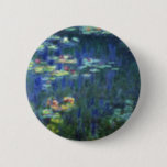 Monet Pinback Button<br><div class="desc">A pin of monets most famous painting.</div>