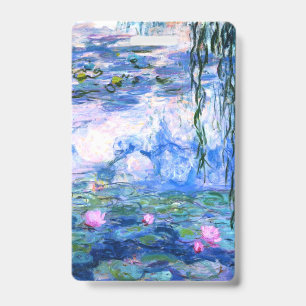 Monet Pink Water Lilies Badge