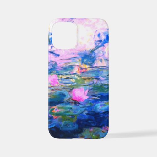 Monet Pink Water Lilies  iPhone 12 Mini Case