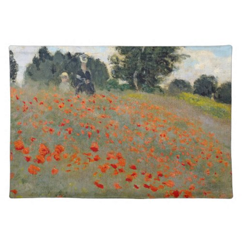 Monet Poppies Placemats