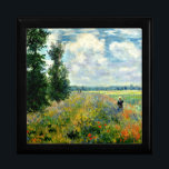 Monet - Poppy Field, Argenteuil Gift Box<br><div class="desc">Claude Monet's famous 1875 painting,  Poppy Field,  Argenteuil.</div>