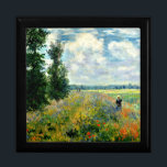 Monet - Poppy Field, Argenteuil Gift Box<br><div class="desc">Claude Monet's famous 1875 painting,  Poppy Field,  Argenteuil.</div>