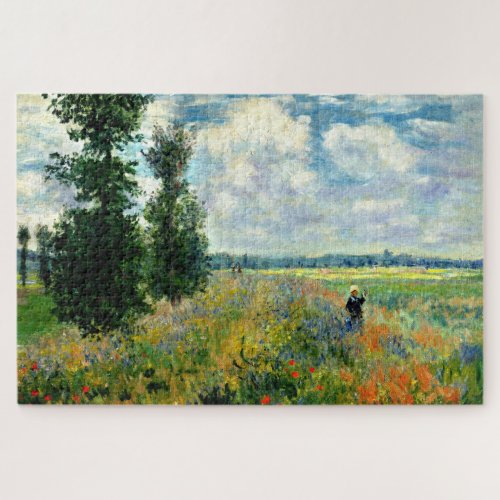 Monet _ Poppy Field Argenteuil Jigsaw Puzzle