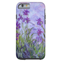 Monet Purple Irises Tough iPhone 6 Case