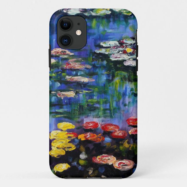 Monet Purple Water Lilies iPhone 5 Case (Back)