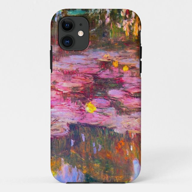 Monet Purple Water Lilies iPhone 5 Case (Back)